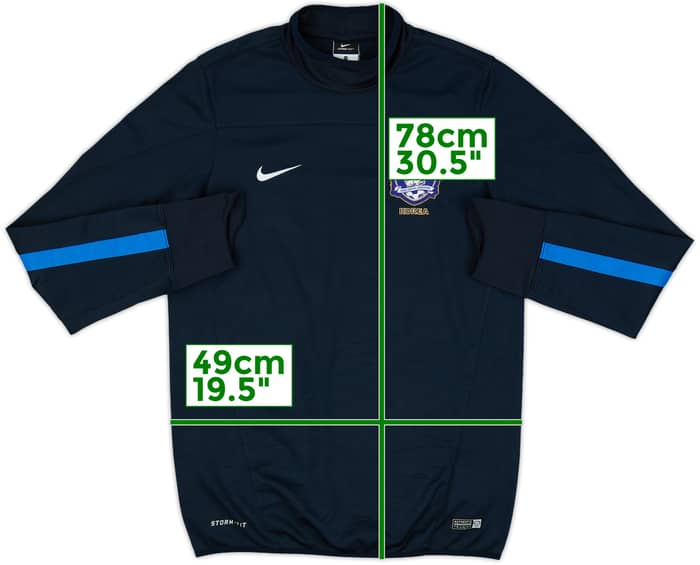 2014-15 South Korea Nike Drill Top - 9/10 - (M)