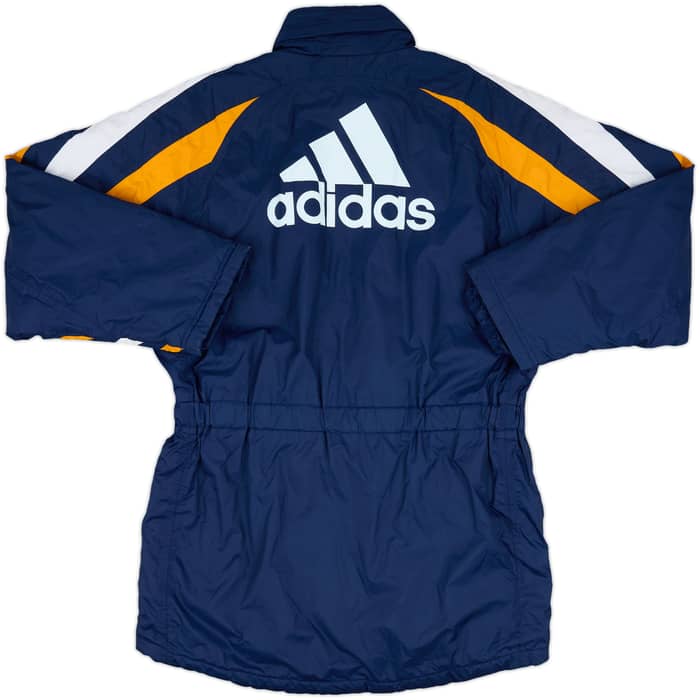 1997-98 Real Madrid adidas Padded Bench Coat - 10/10 - (S)