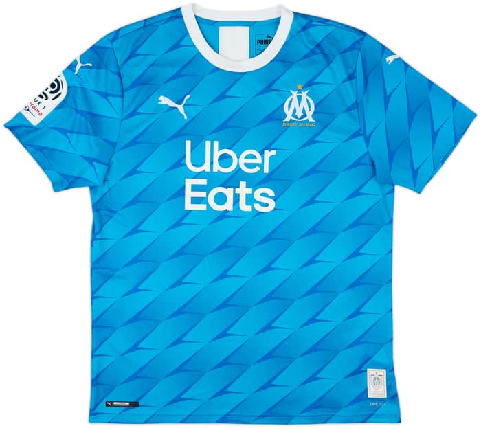 2019-20 Olympique Marseille Away Shirt Sakai #2 - 8/10 - (L)