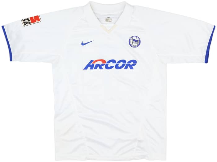 2004-05 Hertha Berlin Third Shirt Basturk #7 - 5/10 - (XL.Boys)