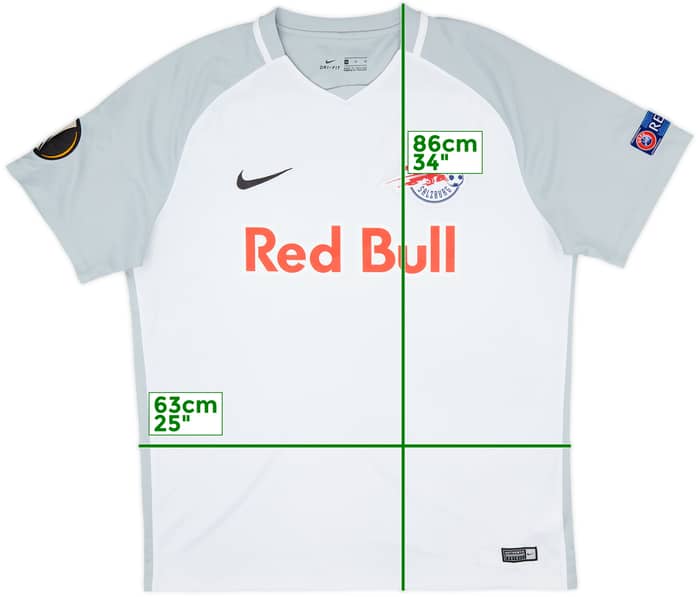 2017-18 Red Bull Salzburg European Home Shirt - 10/10 - (XL)