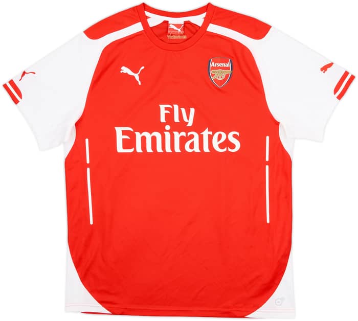 2014-15 Arsenal Home Shirt Arteta #8 - 8/10 - (L)