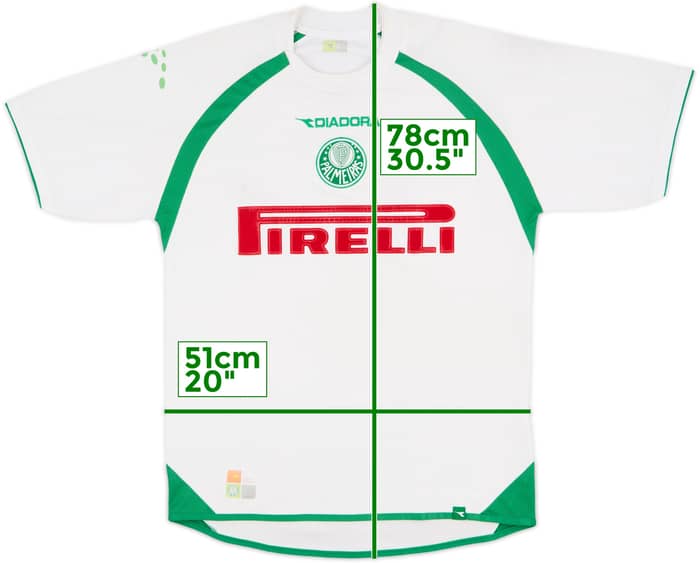 2003 Palmeiras Away Shirt #9 - 5/10 - (M)
