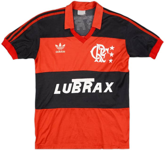1990-92 Flamengo Home Shirt #10 - 7/10 - (M)