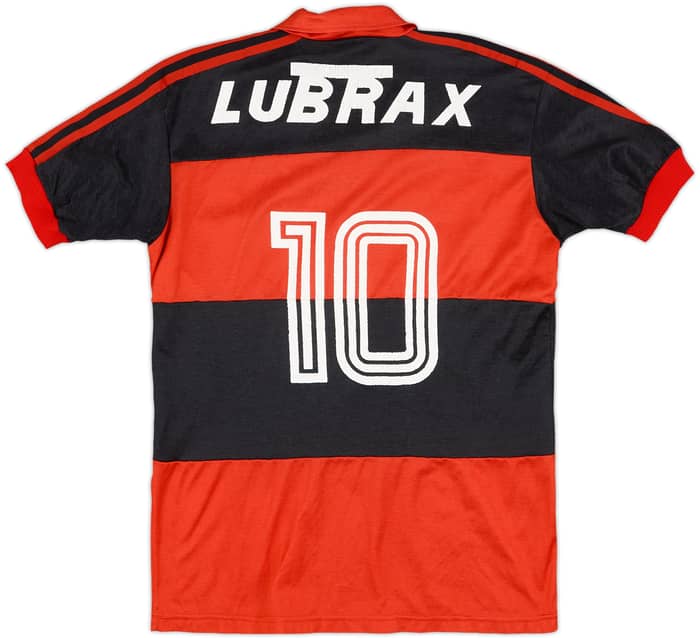 1990-92 Flamengo Home Shirt #10 - 7/10 - (M)