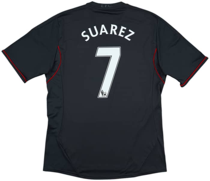 2011-12 Liverpool Away Shirt Suarez #7 - 6/10 - (L)