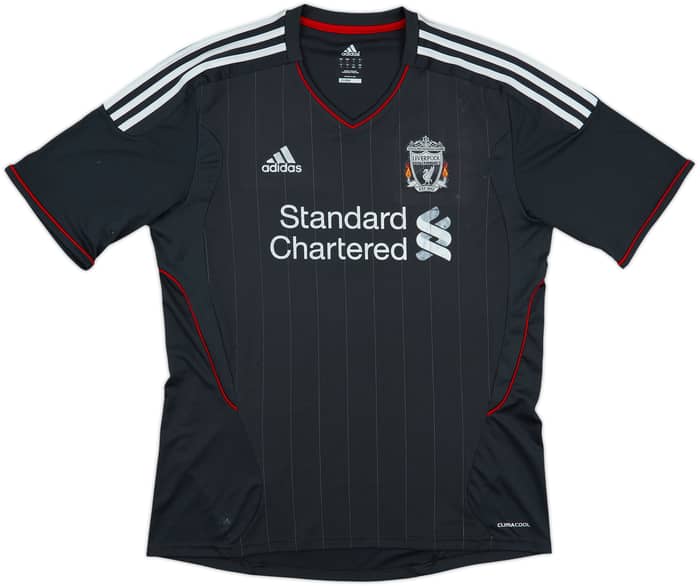 2011-12 Liverpool Away Shirt Suarez #7 - 6/10 - (L)