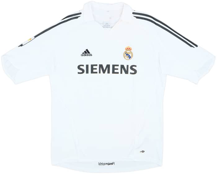 2005-06 Real Madrid Home Shirt Beckham #23 - 6/10 - (L)