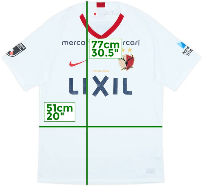 2020 Kashima Antlers Away Shirt - 8/10 - (XL)