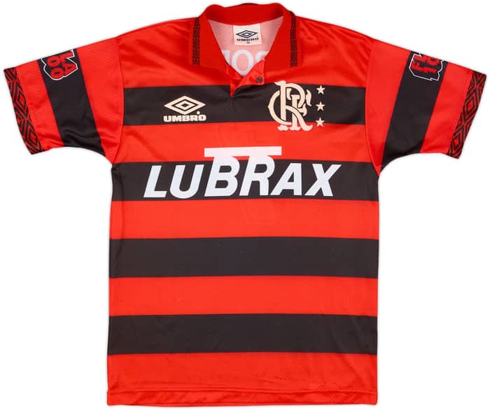1993-94 Flamengo Home Shirt #7 - 8/10 - (M)