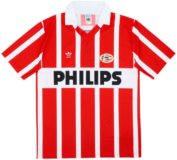 1990-92 PSV Home Shirt #9 (Romario) - 8/10 - (S)