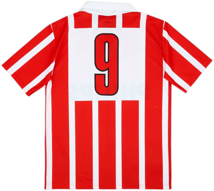 1990-92 PSV Home Shirt #9 (Romario) - 8/10 - (S)