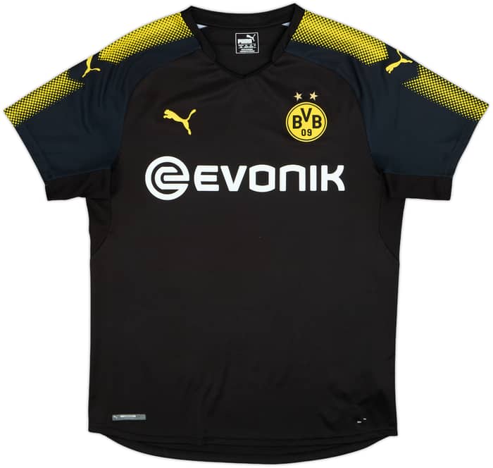 2017-18 Borussia Dortmund Away Shirt Aubameyang #17 - 9/10 - (L)