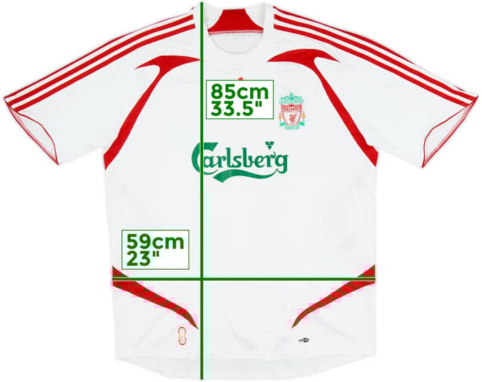 2007-08 Liverpool Away Shirt - 5/10 - (XL)