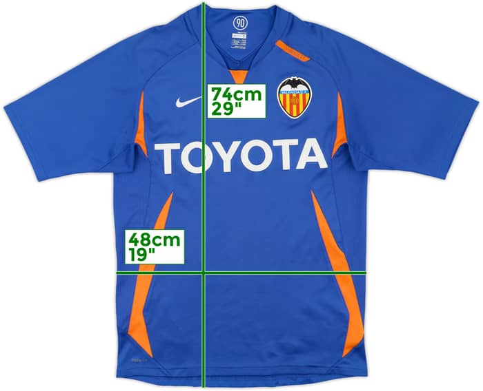 2007-08 Valencia Nike Training Shirt - 5/10 - (S)