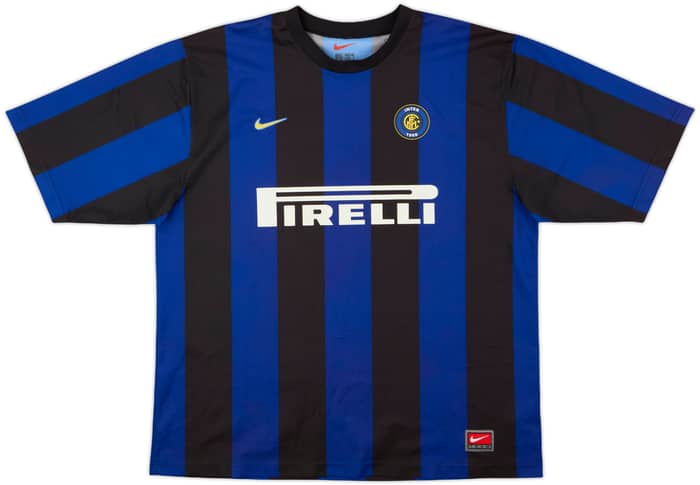 1999-00 Inter Milan Basic Home Shirt Ronaldo #9 - 8/10 - (XL)