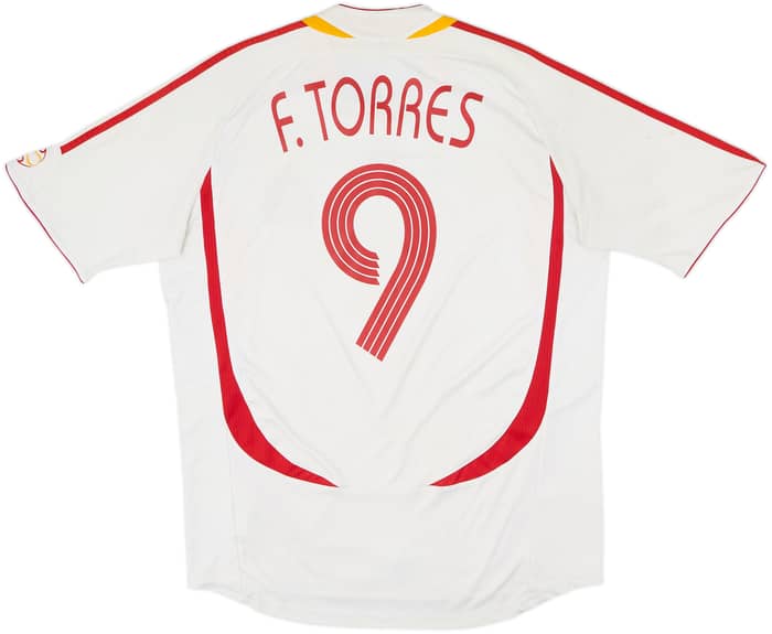 2006-08 Spain Away Shirt F.Torres #9 - 6/10 - (L)