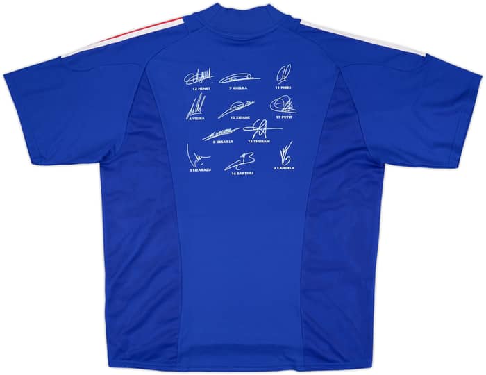 2002-04 France 'Signed' Home Shirt - 10/10 - (XL)