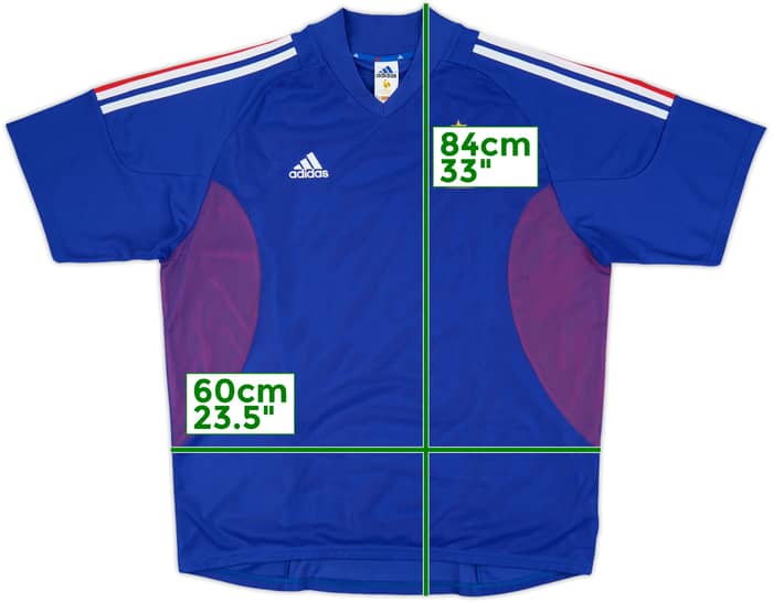 2002-04 France 'Signed' Home Shirt - 10/10 - (XL)