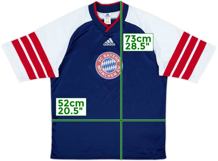 1998-99 Bayern Munich adidas Training Shirt - 8/10 - (M)