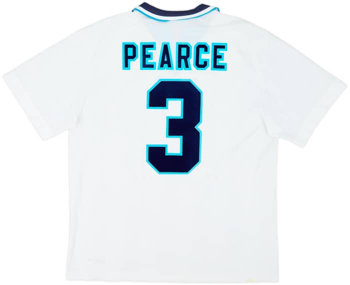 1995-97 England Home Shirt Pearce #3 - 6/10 - (XL)