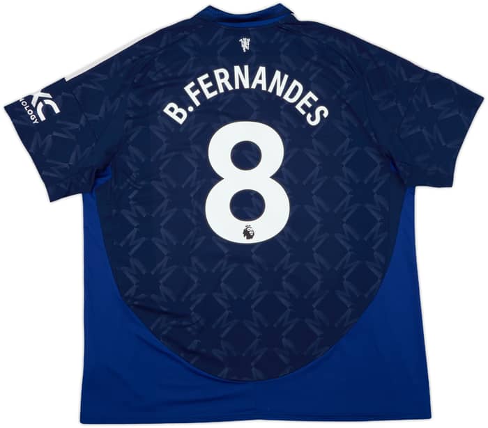 2024-25 Manchester United Away Shirt B.Fernandes #8 - 10/10 - (3XL)