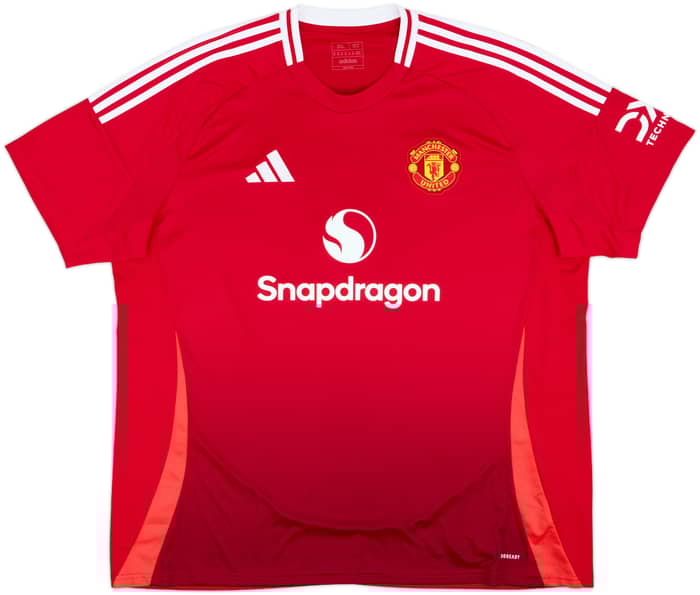 2024-25 Manchester United Home Shirt B.Fernandes #8 - 10/10 - (3XL)
