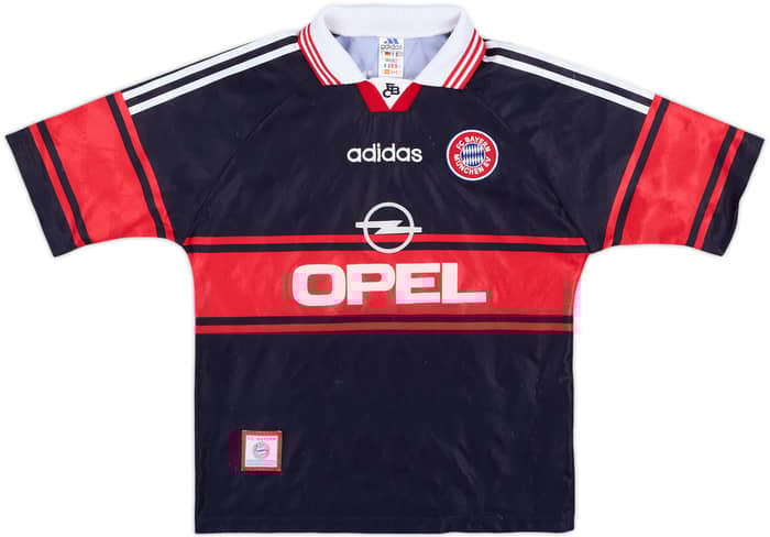 1997-99 Bayern Munich Home Shirt - 8/10 - (Y)