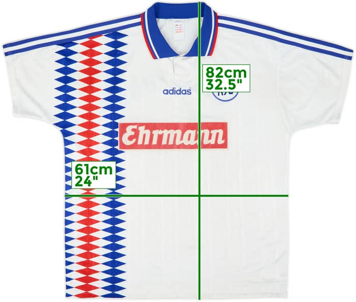 1995-96 Karlsruhe Home Shirt - 6/10 - (XL)