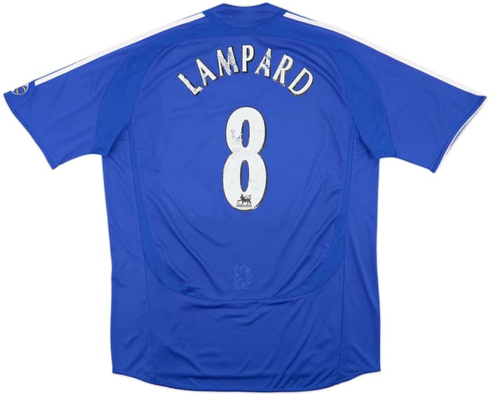 2006-08 Chelsea Home Shirt Lampard #8 - 5/10 - (XL)