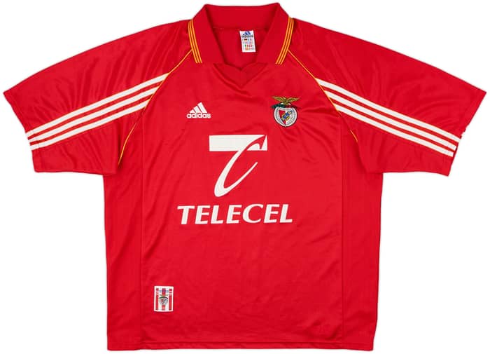 1998-99 Benfica Home Shirt - 8/10 - (XL)