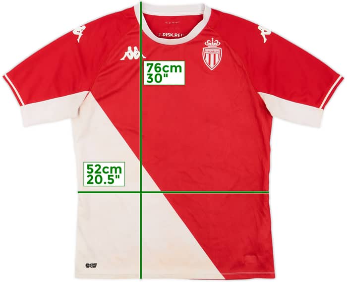 2021-22 Monaco Home Shirt - 4/10 - (L)