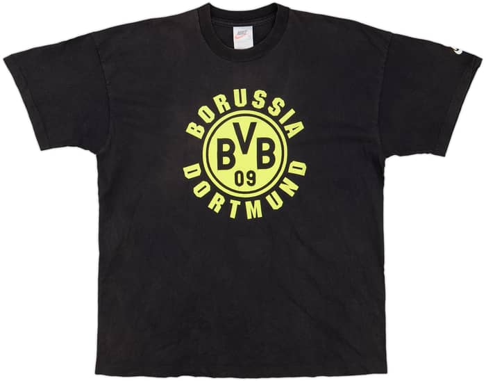 1995-96 Borussia Dortmund Nike Graphic Shirt - 6/10 - (XL)