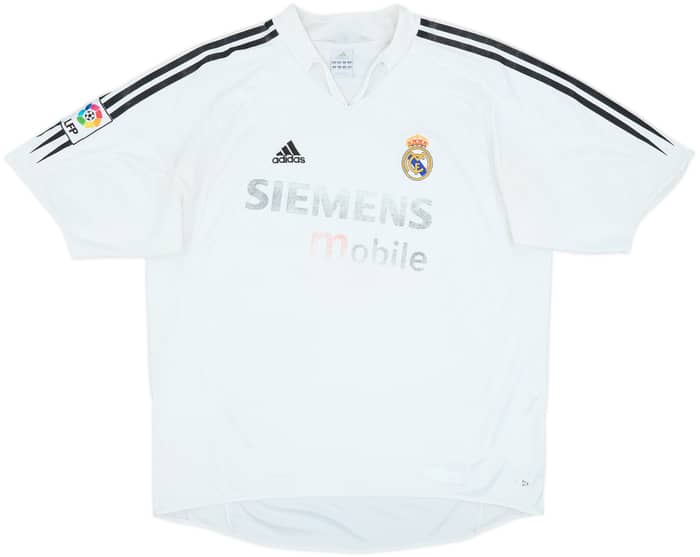 2004-05 Real Madrid Home Shirt Beckham #23 - 3/10 - (XL)