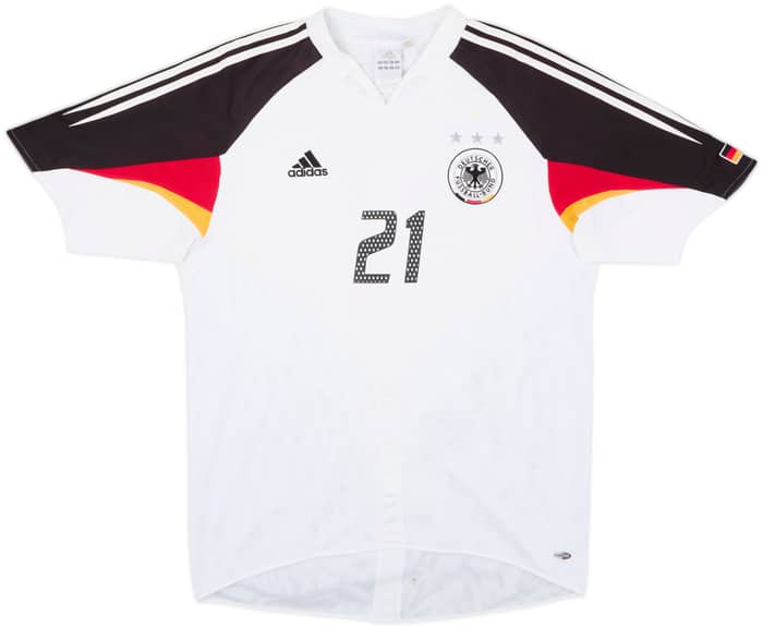 2004-05 Germany Home Shirt Lahm #21 - 6/10 - (L)
