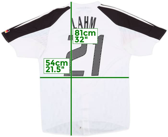 2004-05 Germany Home Shirt Lahm #21 - 6/10 - (L)