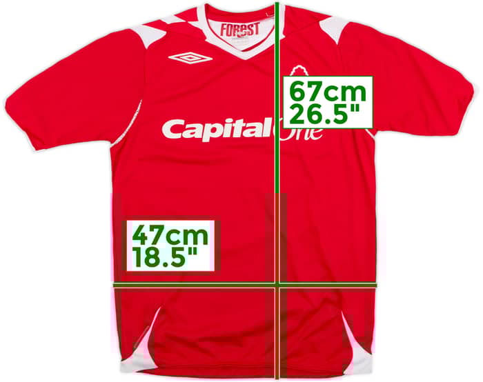 2006-08 Nottingham Forest Home Shirt - 5/10 - (S)