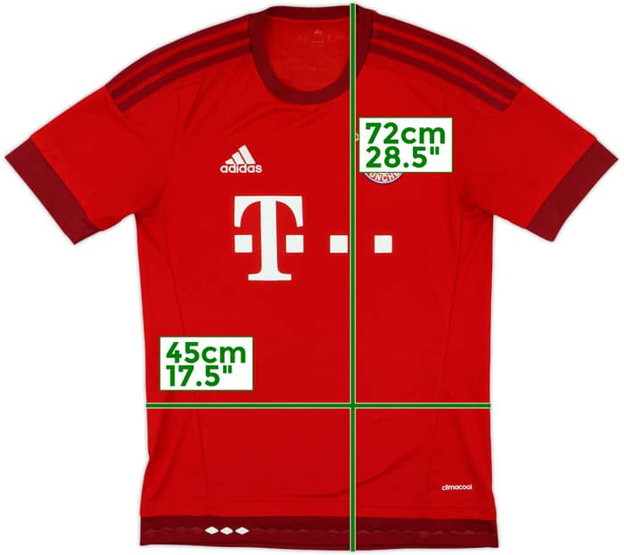 2015-16 Bayern Munich Home Shirt - 5/10 - (S)