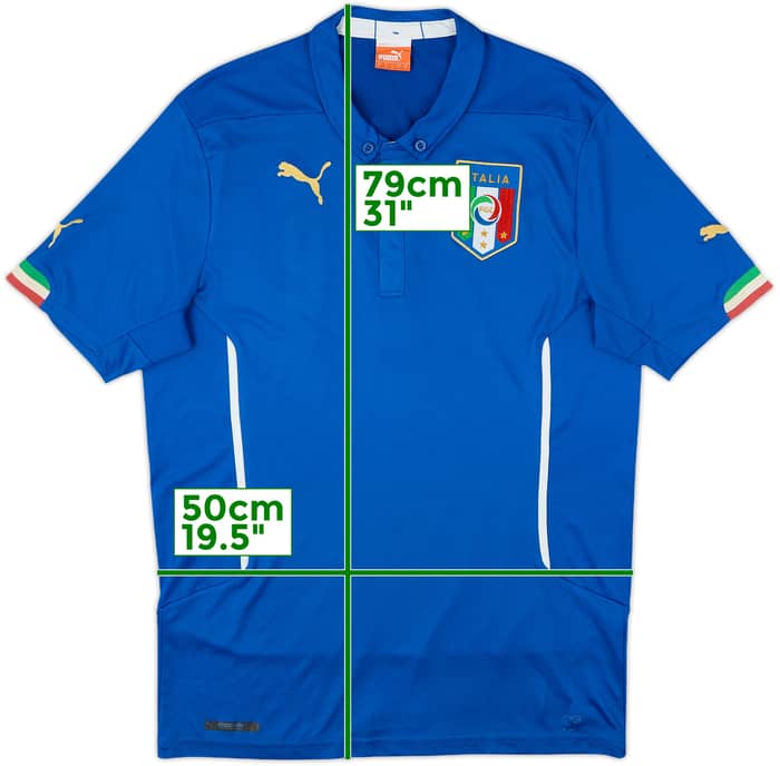 2014-15 Italy Home Shirt - 5/10 - (L)