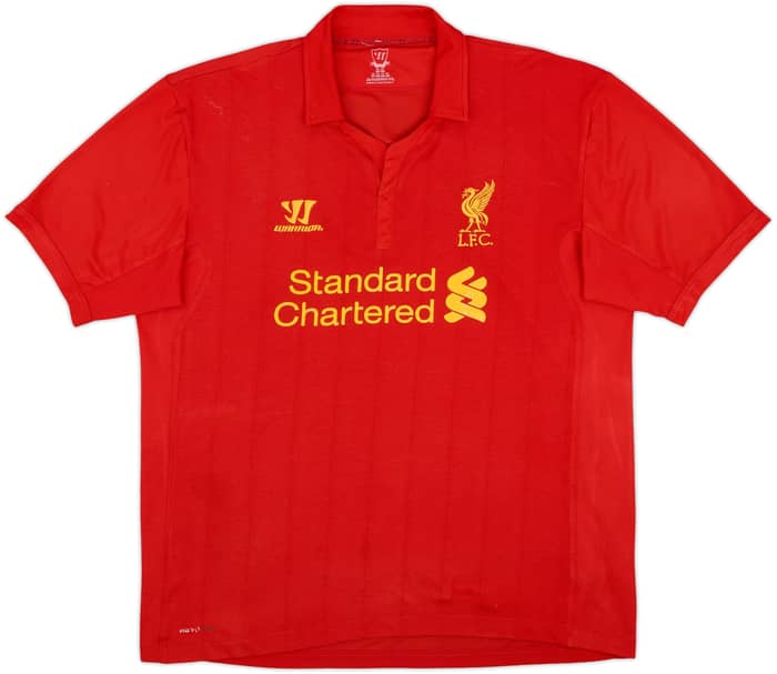 2012-13 Liverpool Home Shirt Suarez #7 - 6/10 - (XXL)