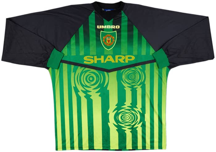 1997-98 Manchester United GK Shirt Schmeichel #1 - 6/10 - (XXL)