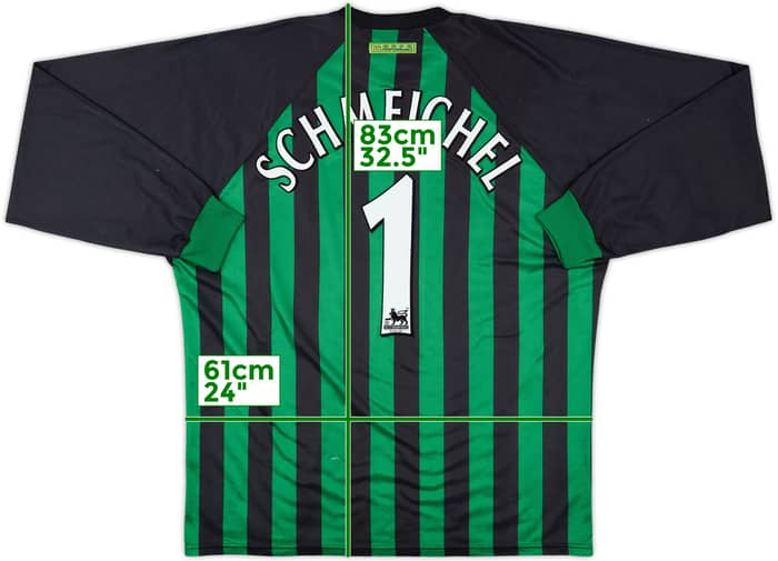 1997-98 Manchester United GK Shirt Schmeichel #1 - 6/10 - (XXL)
