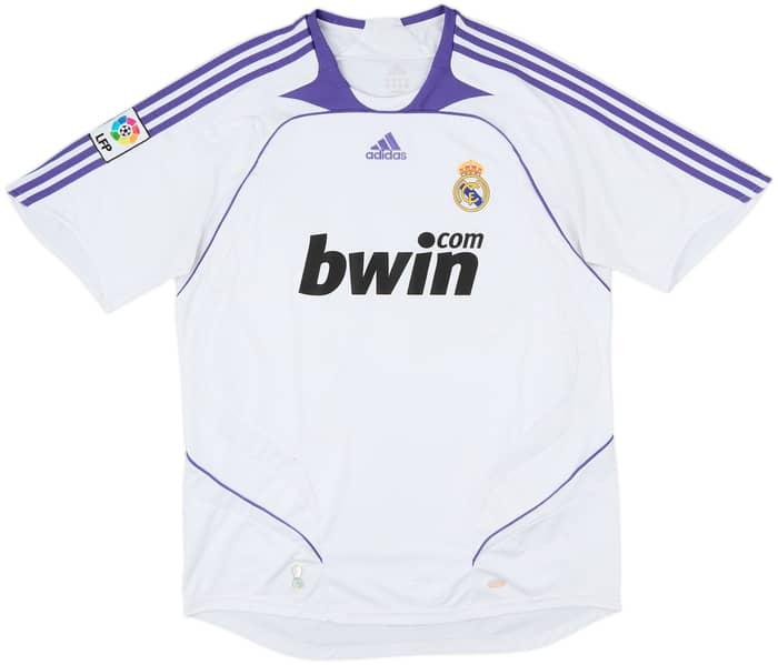 2007-08 Real Madrid Home Shirt - 7/10 - (XL)
