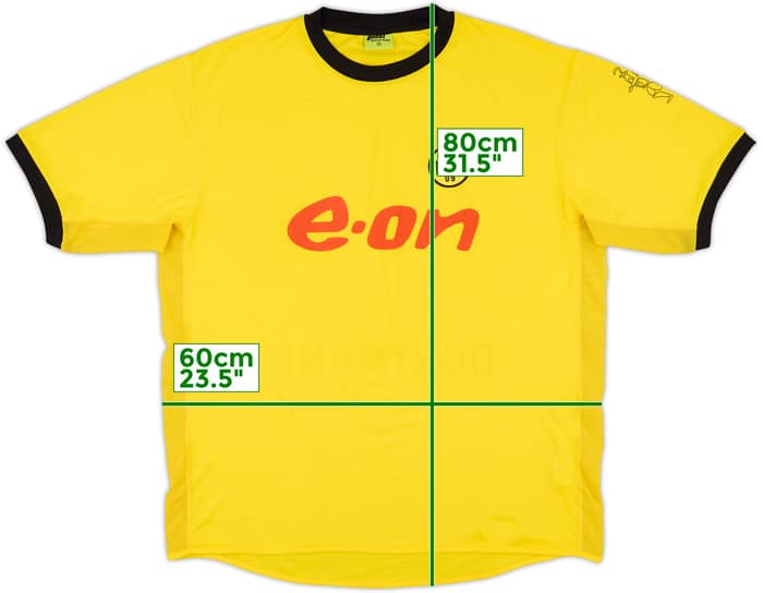 2003-04 Borussia Dortmund Home Shirt - 4/10 - (XL)