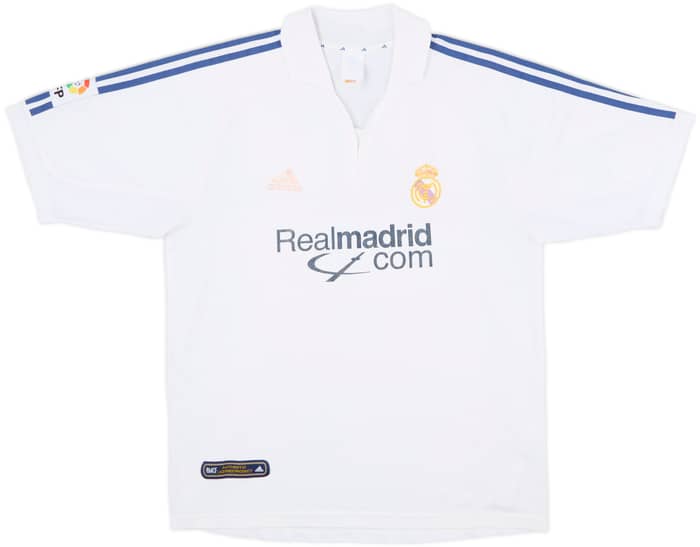 2001 Real Madrid Home Shirt - 4/10 - (M)