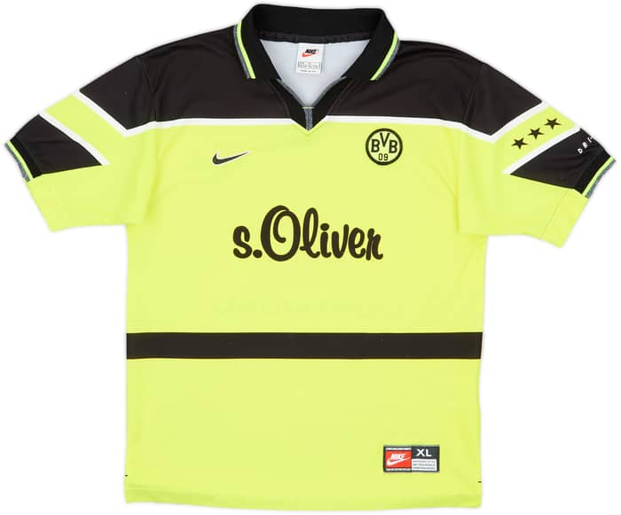 1997-98 Borussia Dortmund Home Shirt - 8/10 - (XL.Boys)