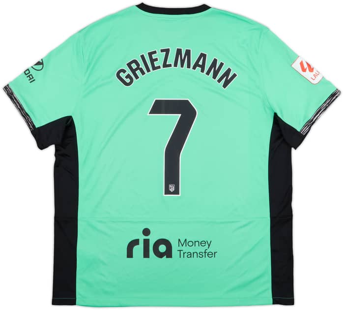 2023-24 Atletico Madrid Third Shirt Griezmann #7 - 9/10 - (XXL)