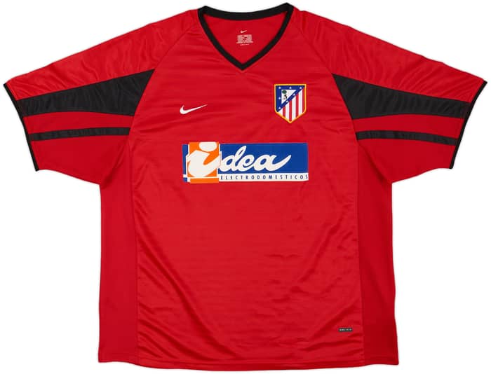 2001-02 Atletico Madrid Away Shirt F.Torres #9 - 8/10 - (L)
