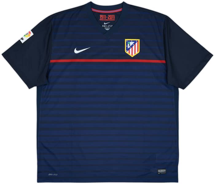 2011-12 Atletico Madrid Away Shirt Diego #22 - 8/10 - (XXL)