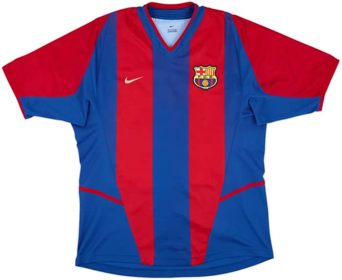 2002-03 Barcelona Home Shirt Luis Enrique #21 - 8/10 - (M)